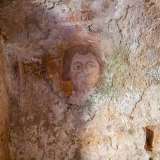 ...e frammenti di figure di altri santi
